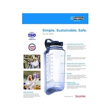 Nalgene Plastik Şişe &apos Sipper&apos Şişe Eki 50 x 22