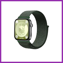 Bezos Huawei Fit 4 Hasırlı Cırtcırtlı Kordon - Koyu Yeşil Bty