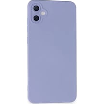 Newface Samsung Galaxy A05 Kılıf Nano İçi Kadife Silikon - Lila