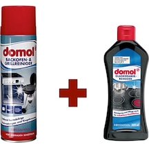 Domol Fırın & Izgara Temizleyici 500 ML + Cam & Seramik Yüzey Temizleyici 300 ML