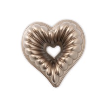 Nordicware Elegant Kalp Bundt Kek Kalıbı Bronz