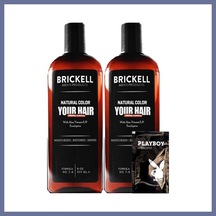 Bezos Brickell Erkeklere Özel Aslko2:0308 Anti-white 2ad 237 Ml Beyaz Saç Sakal Bakım Şampuanı + Yanında Jel Dlra