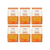 Yayla Glutensiz Vegan Fusilli Makarna 400 Gr X 6 Lı Avantaj Paketi Mısır & Pirinç