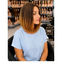 Koyu Kumral Karamel Ombre
