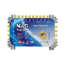 Mag Platinum Mp 10/8 Multiswitch - 10 Giriş 8 Çıkışlı Merkezi Uydu Santrali Hybrid 4k Ve 3d Destekli