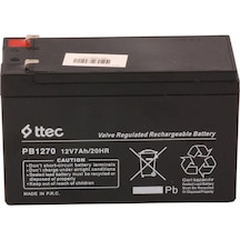 Ttec 12V 7Ah-20Hr Bakımsız Kuru Akü Base