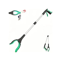 Fochsia Yeşil 1 Adet Hafif Uzun Saplı Geniş Ağızlı Çöp Tutacağı Yaşlılar Ve Aile Temizliği İçin