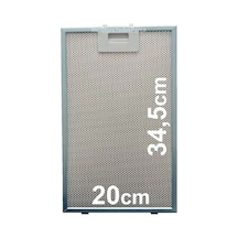 Lc65ka670t/06 Siemens Uyumlu Ankastre Davlumbaz Aspiratör Alüminyum Yağ Süzgeç Tel Kaset Filtre 11010157