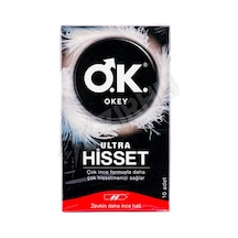 Okey Hisset Ultra Çok İnce Formlu 10'lu