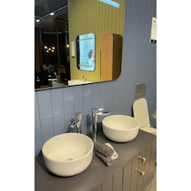 Turkuaz Seramik Cerastyle Aqua 33 CM Pedikür Lavabo