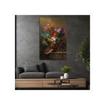 Bahar Alegorisi Cam Tablo, Ünlü Ressam Klasik Sanat Temperli Cam Duvar Tablosu, Uv Baskılı Salon Ofis Duvar Dekoru, Modern Sanatsal Dekoratif Hediyelik