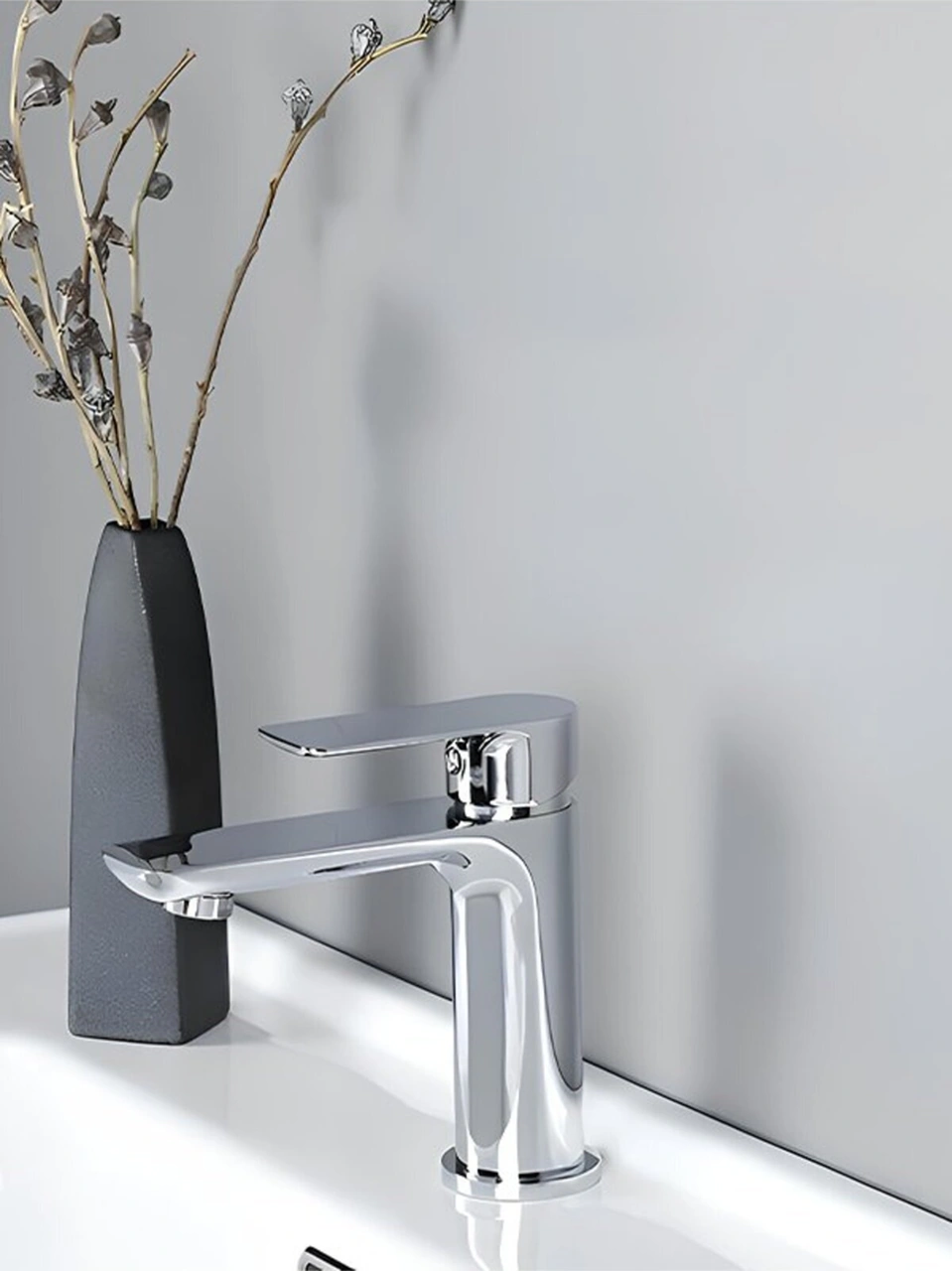 Yuen Viosa Armatür Banyo Lavabo Bataryası Krom Renk Modern Tasarım 2 Yıl Krom Yuen Viosa Armatür Banyo Lavabo Bataryası Krom Renk Modern Tasarım 2 Yıl Krom