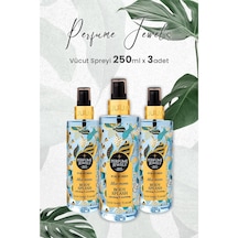 Eyüp Sabri Tuncer Body Splash Blue Moon Spreyi 250 Ml X 3 Adet