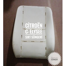 Citroën C-Elysée Oto Koltuk- Sırt Süngeri