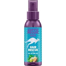 Aussie Sos Hair Rescue All In One 100 Saat Nemli Saçlar İçin Saç Yağı 100ml