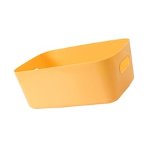 Suntek Masaüstü Depolama Sepeti Şifonyer Rafları Dolap Sarı