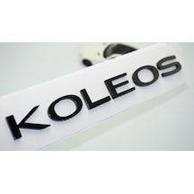 Dk Tuning Koleos Siyah Abs 3m Bagaj Yazı Logo Renault İle Uyumlu