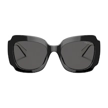 Prada 16Y 09Q-5S0 52 Kadın Siyah Köşeli Çerçeve Güneş Gözlüğü