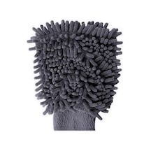 Microlüks Şönil Mikrofiber Oto Yıkama Eldiveni, Gri Renk, 20 X 24 Cm. 256