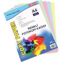 Globox A4 Renkli Fotokopi Kağıdı 100 Lü 5 Paket