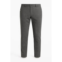 Classics Men Captiva Klasik Fit Likralı Erkek Kanvas Pantolon - 7413 gri