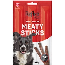Meaty Sticks Biftekli Tahılsız Köpek Ödül Çubuğu 3x11 Gr