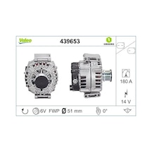 Mercedes Sprinter 315 Cdi Sarj Dinamosu 2007-2013 Valeo 439653