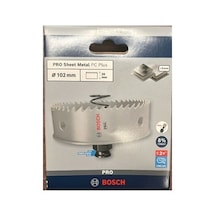 102 Mm Saç Metal Delik Açma Testeresi İle Hassas Kesim