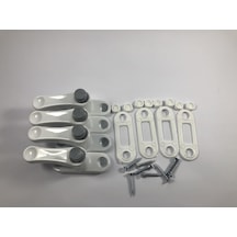 Metal Emniyet Kilidi Pimapen Kilidi Güvenlik Düğmeli Metal Kilit 4 Adet