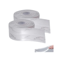 Aputue Kendinden Yapışkanlı Sızdırmazlık Bandı, 2 Rulo 3,8 Cm X 3,2 M Çarpışma Önleyici Su Geçirmez Sızdırmazlık Bandı, Pvc Kendinden Yapışkanlı Sızdırmazlık Bandı, Yapışkanlı Sızdırmazlık Bandı