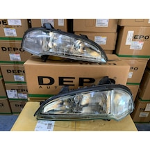 Opel Tigra A 1995-2001 Arası Depo Marka Sağ Ve Sol Far Takım 1216523 / 1216524