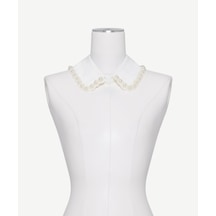 Yargıcı İnci Detaylı Yaka 26kkyk1005x 002 Beyaz