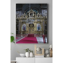 Kilise Kutsal Mekan Kanvas Tablo 4 21 X 30
