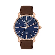 Sb.1.10317.4 Santa Barbara Polo & Racquet Club Kol Saati 42 Mm / Kahverengi Gri
