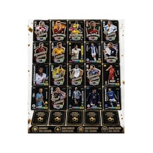 Cantex Tech Futbolcu Oyun Karti 25 Adet Black Series Pocket Esnek Kırılmaz Parlak Kart