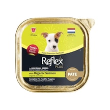 Reflex Plus Pate With Salmon Mini Küçük Irk Yavru Köpek Maması 85 Gr Tekli Paket 103 Ivory