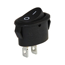 Switch - "134C" - Oval On/Off Anahtar - Işıksız - 2 Pin