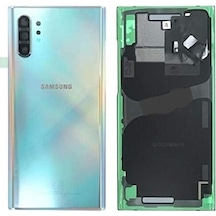 TeknikEvim Samsung Galaxy Uyumlu NOTE 10 PLUS Arka Pil Batarya Kapağı (CAM) GRİ