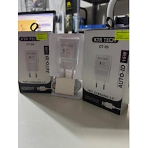 Ktr Tech 15w 3.0amper Şarj Seti Beyaz Şarj Aleti Takımı
