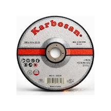 Karbosan Taşlama Diski 180x8x22 Metal Taşlama Kesme Diski Profesyonel Spiral Taş Motoru Diski