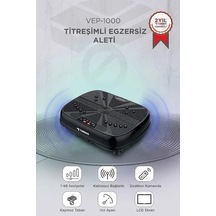 Delux Serisi Programlı Antrenman Aktivite Vep1000 Siyah Egzersiz Aleti