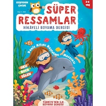 Süper Ressamlar Yıllık Abonelik 3 Ayda 1 (Yılda 4 Sayı)