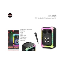 HASIRCIJET KTS-1727 8’’ RGB IŞIKLI BLUETOOTH KARAOKE HOPARLÖR