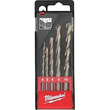 Milwaukee Beton Matkap Ucu Seti 5 Parça (4,5,6,8,10mm) - T4932352