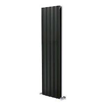 1500 x 395mm Yüksek Isı Kapasiteli Dekoratif Amber Dikey Aluminyum Antrasit Radyatör
