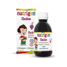 Nutrigen Üzüm Pediatrik Şurup 200 Ml