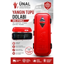 6 Kg Araç Yangın Tüpü Kkt Abc Oto Muayene Yangın Söndürücü Montaj Aparatlı