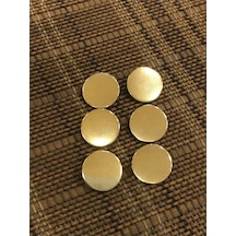 Trençkot Ceket Düğmesi Takımı Para Model Gold / 2,5 Cm