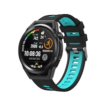 Butam Bilişim Gear S2 Krd-55 Uyumlu Kordon-siyah-mavi