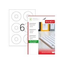 Tanex Tw-2506 79x20mm 100 Lü Lazer Etiketi